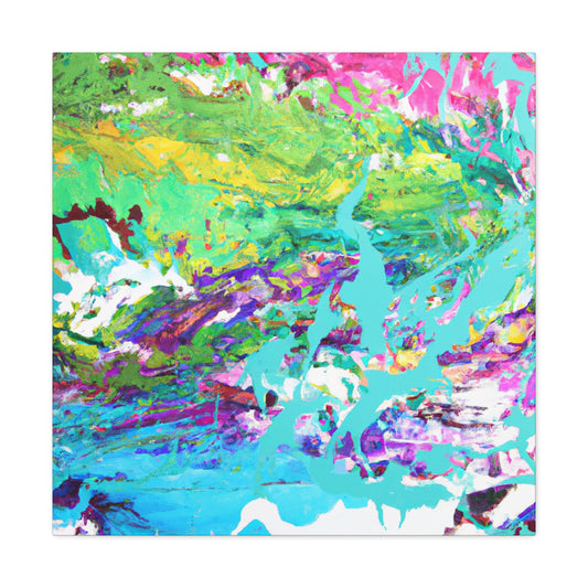 Vibrant Splendor - Abstract Canvas