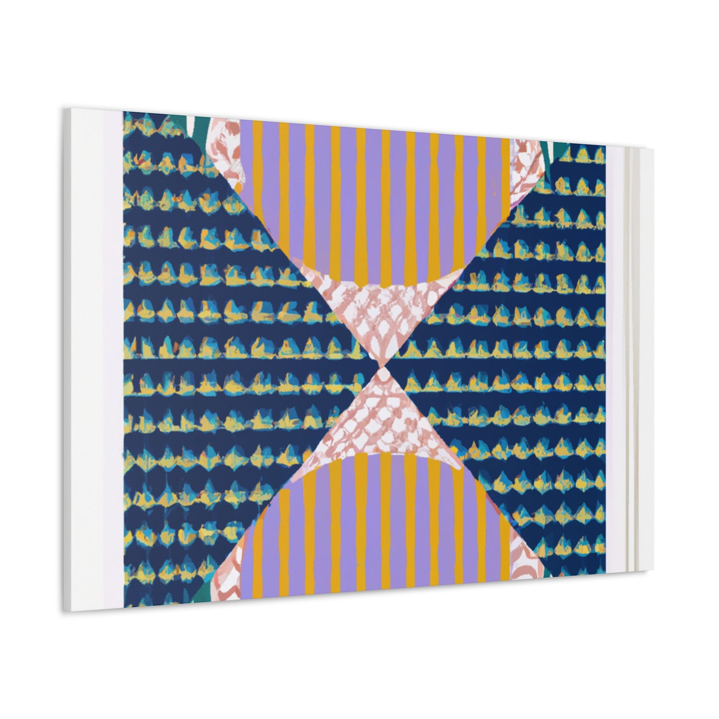 Hourglass - Midcentury Canvas