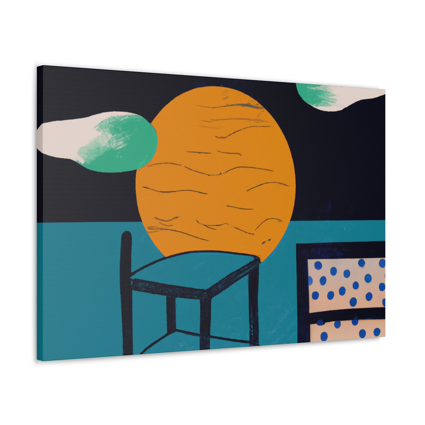Retrospective Refinement- Midcentury - Canvas