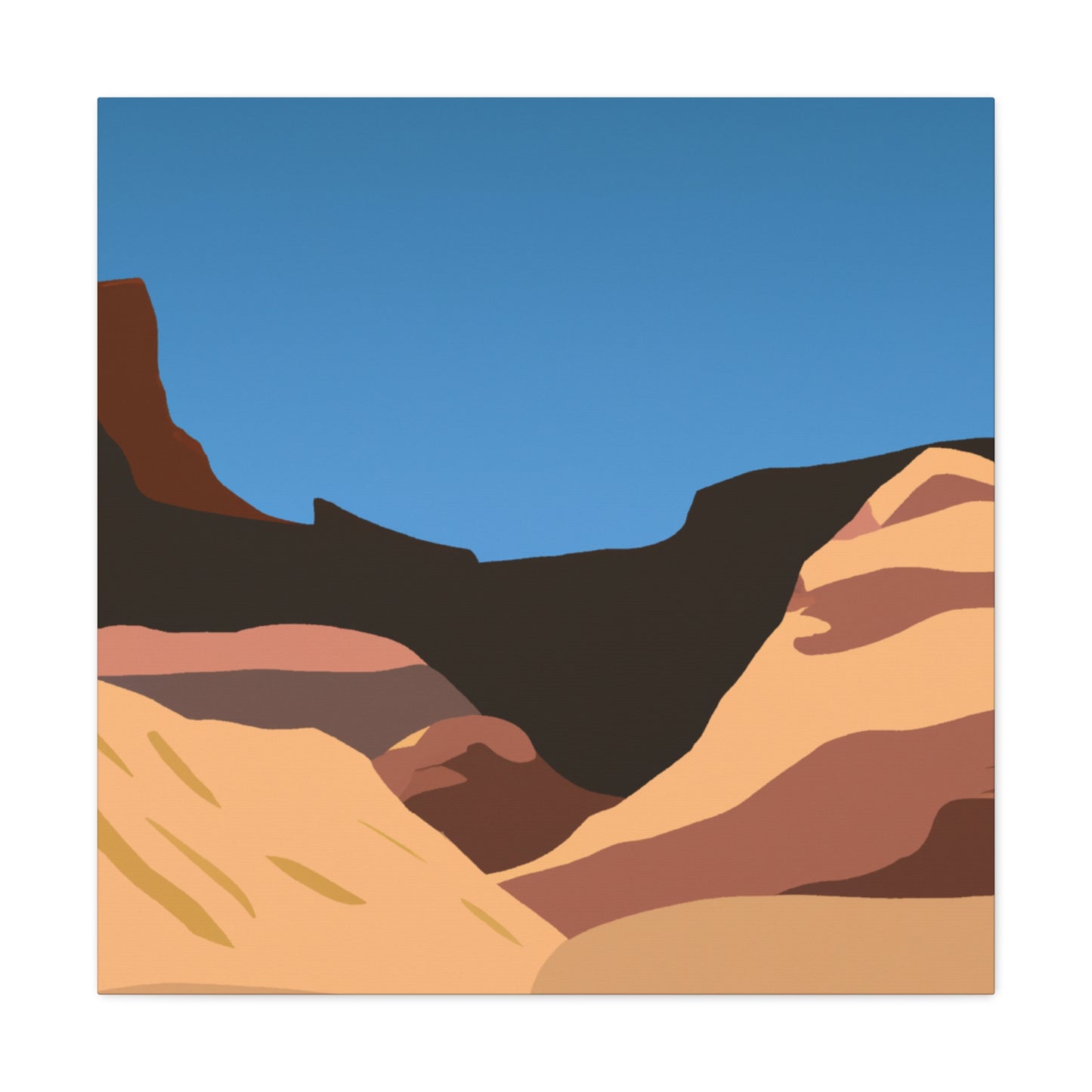 Dune-scape Landscape - Canvas