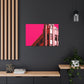 Straightup Splendor - The Visually Stunning Symmetry of Art Deco Architectural. - Canvas
