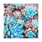 "Blooming Haven" - Canvas - Succulent