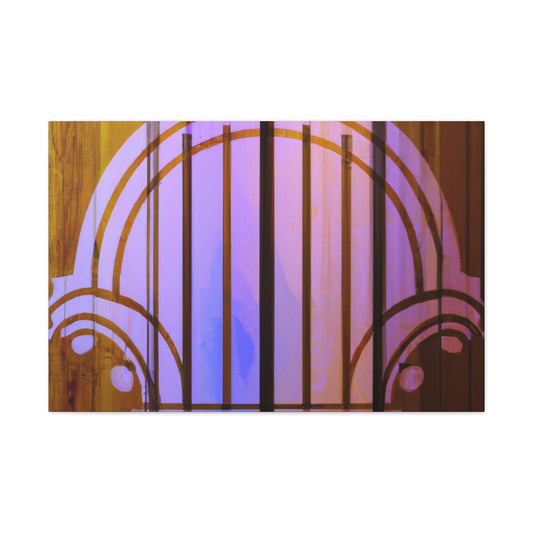 Geo-Deco-  Art Deco Canvas
