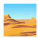 Sunrise Oasis-Landscape - Canvas - Desert