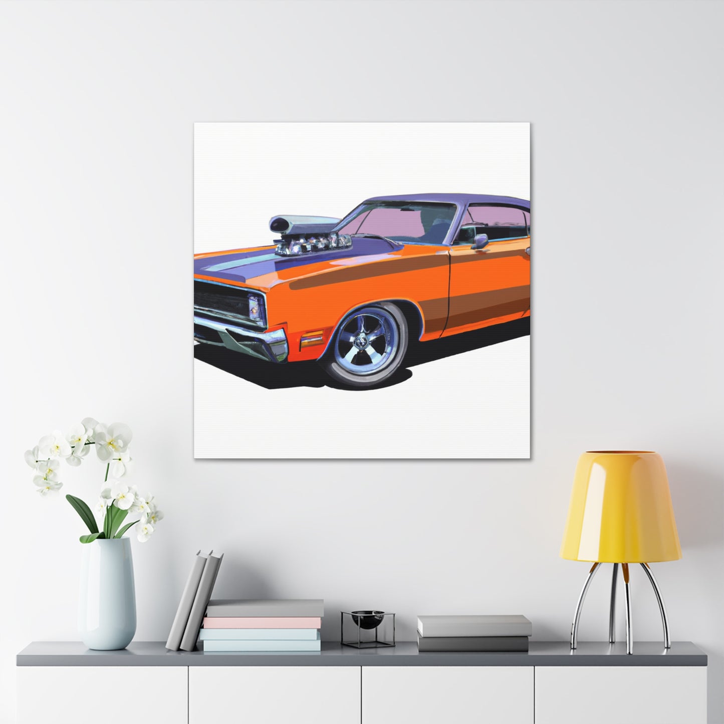 Rocket Racer - Automobile - Canvas