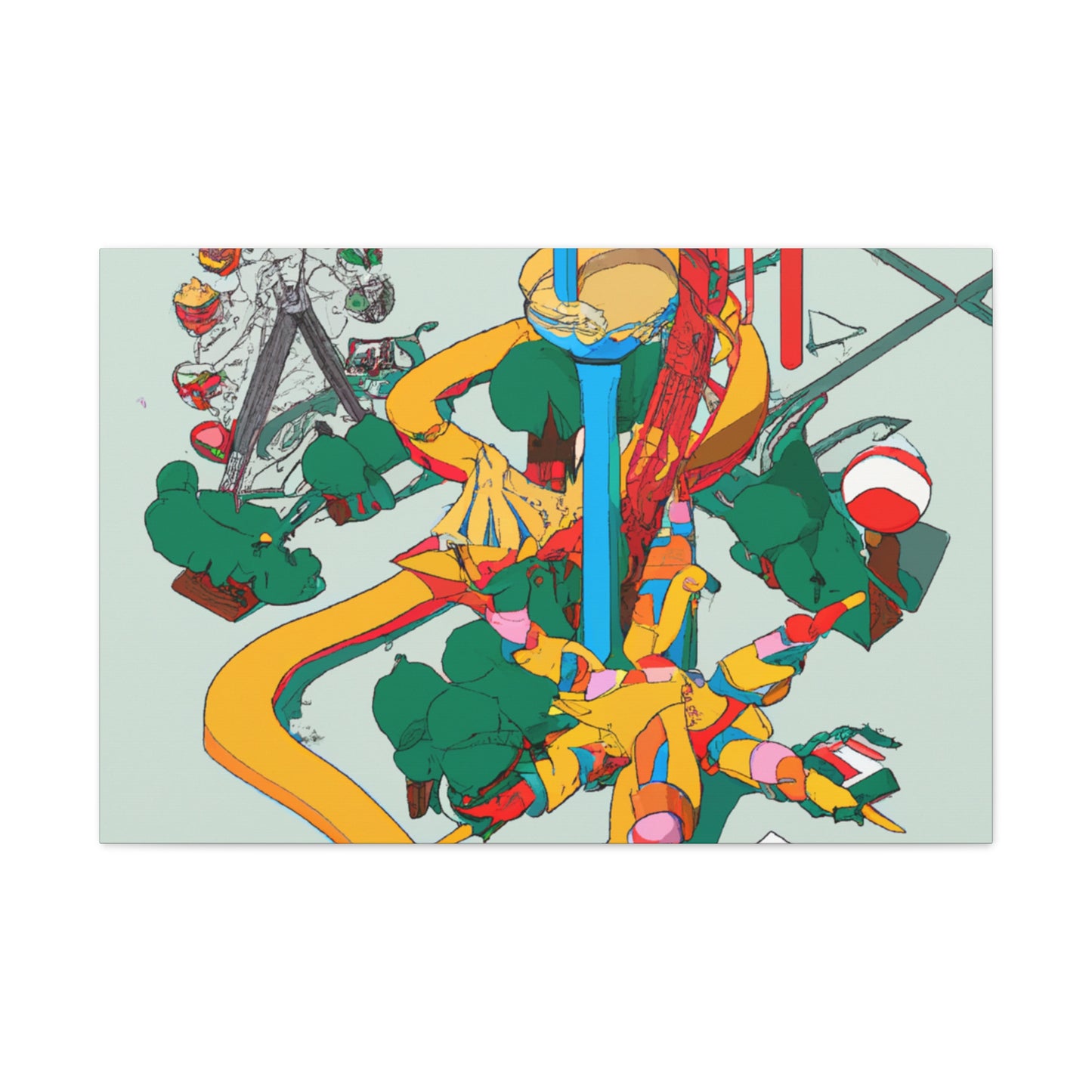 Zippity Zoo-Amusement - Canvas