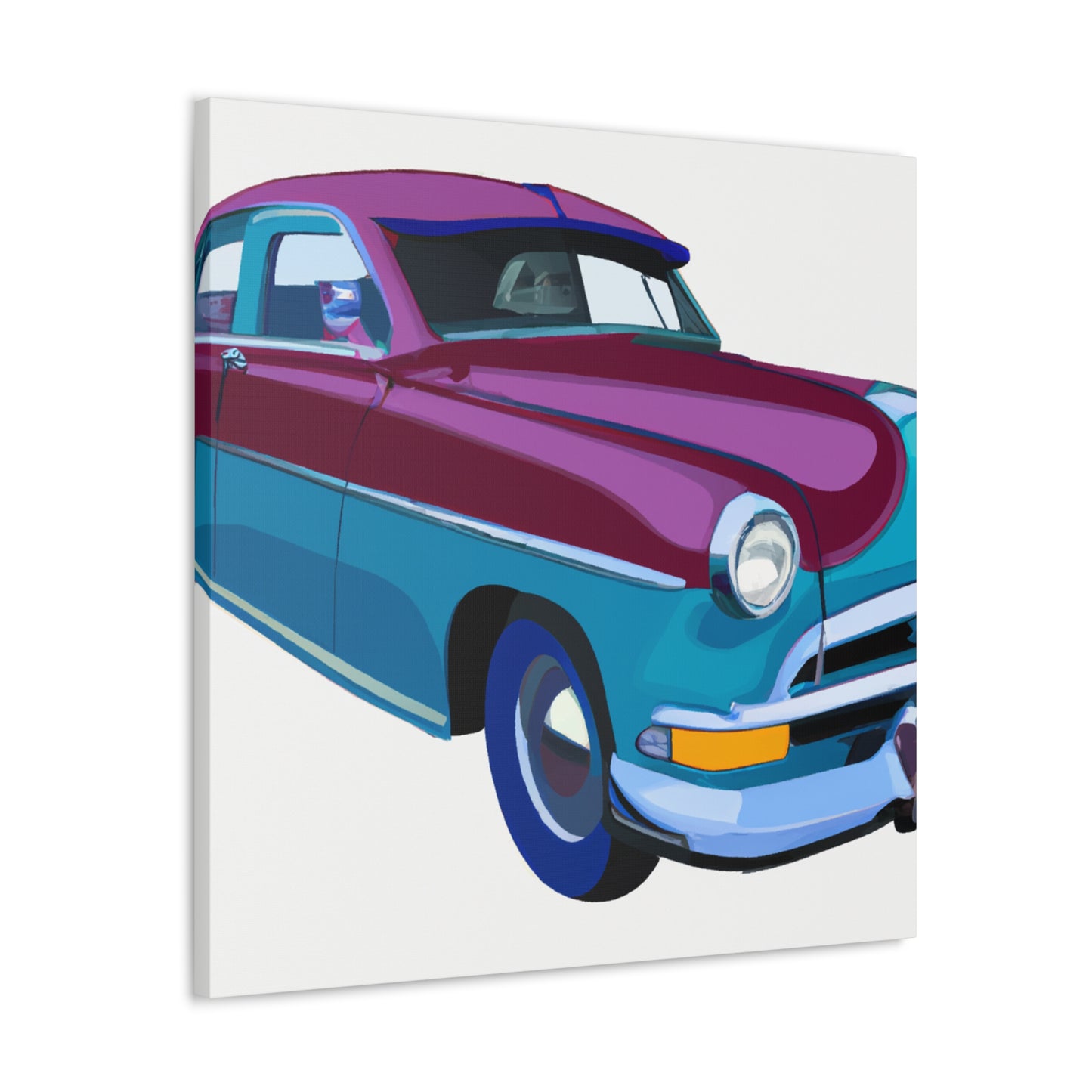 Hudson Hornet - Automobile - Canvas