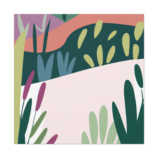 Butterfly Meadow-Landscape - Canvas