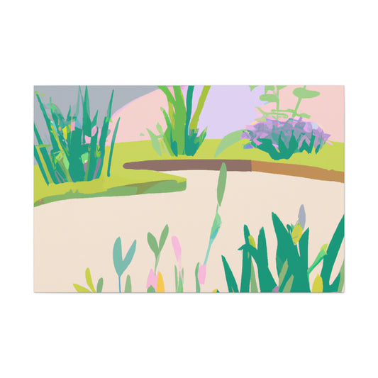 Graceful Greenery - Landscape - Canvas