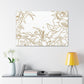 Petunia Palette - Floral - Canvas