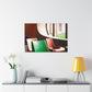 "Breezy Oasis - Midcentury" - Canvas