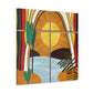 Radiant Reverie - Midcentury - Canvas