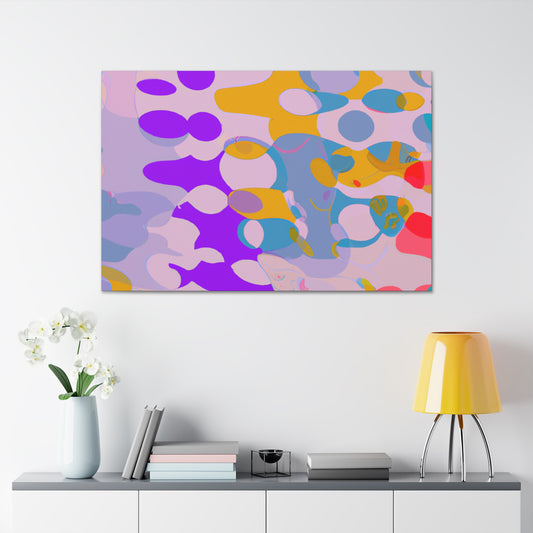 Flowing Love - Abstract - Canvas