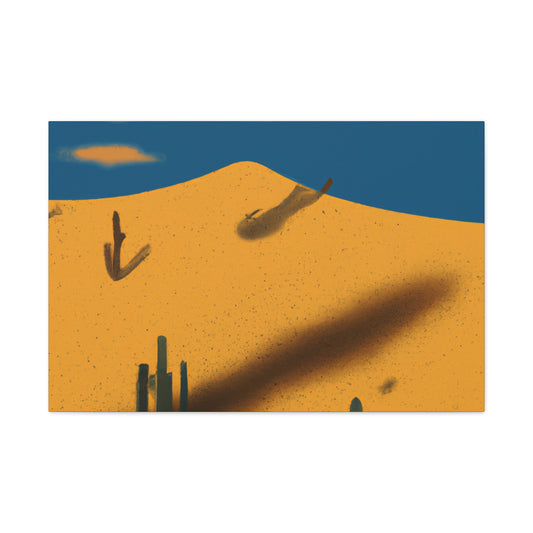 Desert Revival - Vintage Contemporary - Desert - Canvas