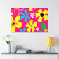 Blossombee - Floral - Canvas