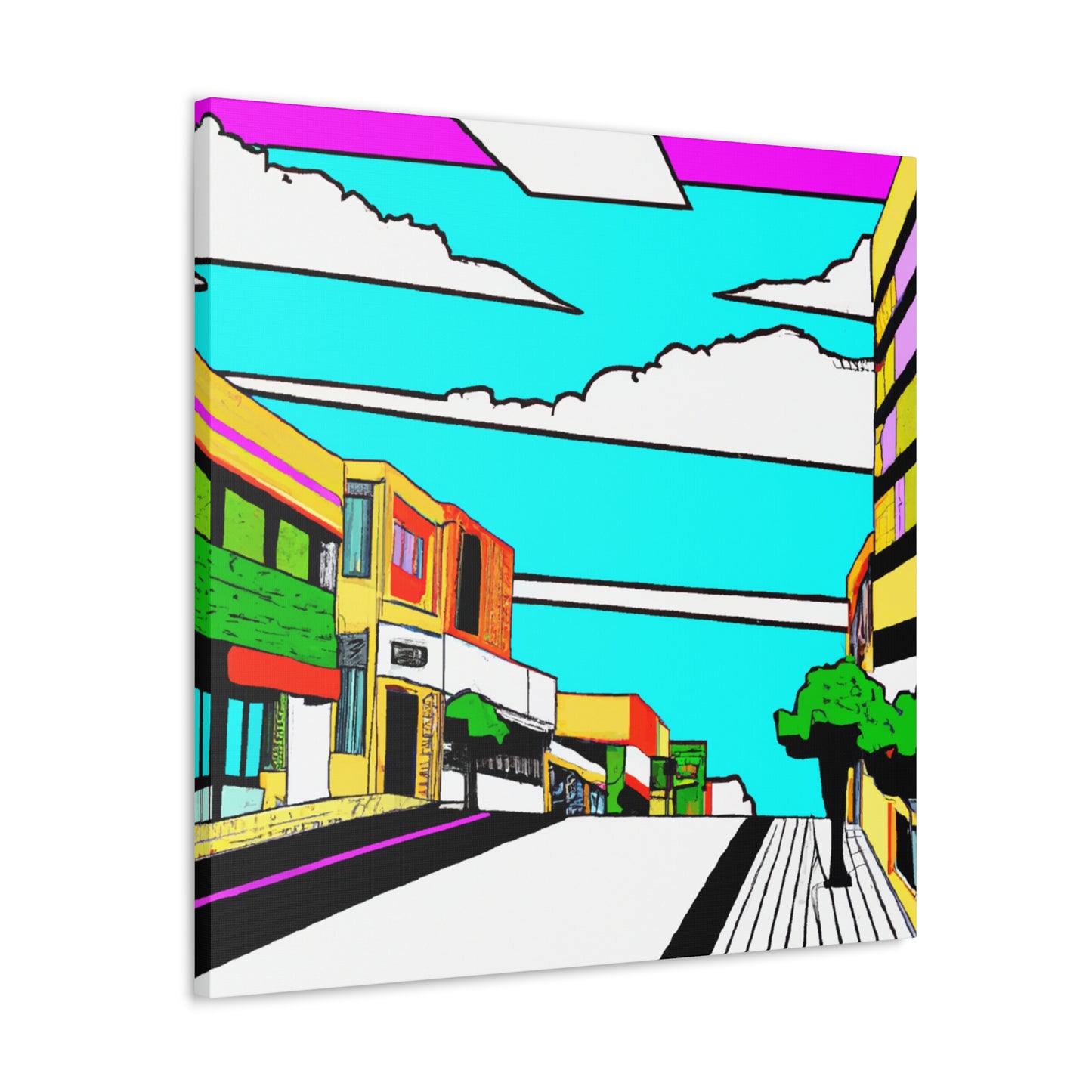 Cinema Avenue - Pop Art Canvas