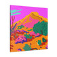 Desert Roselandscape - Canvas