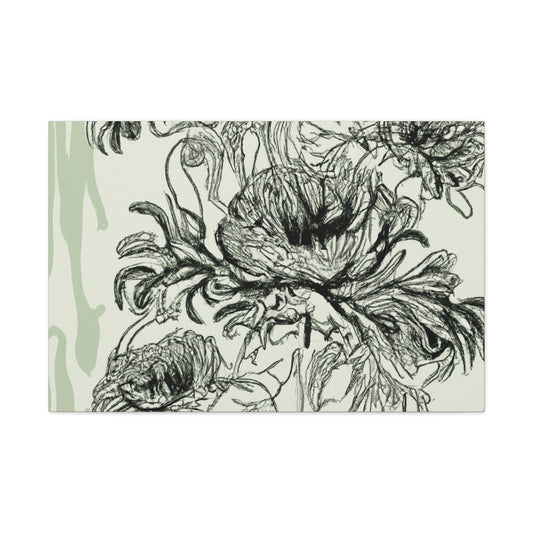 Passionate Petals - Floral - Canvas