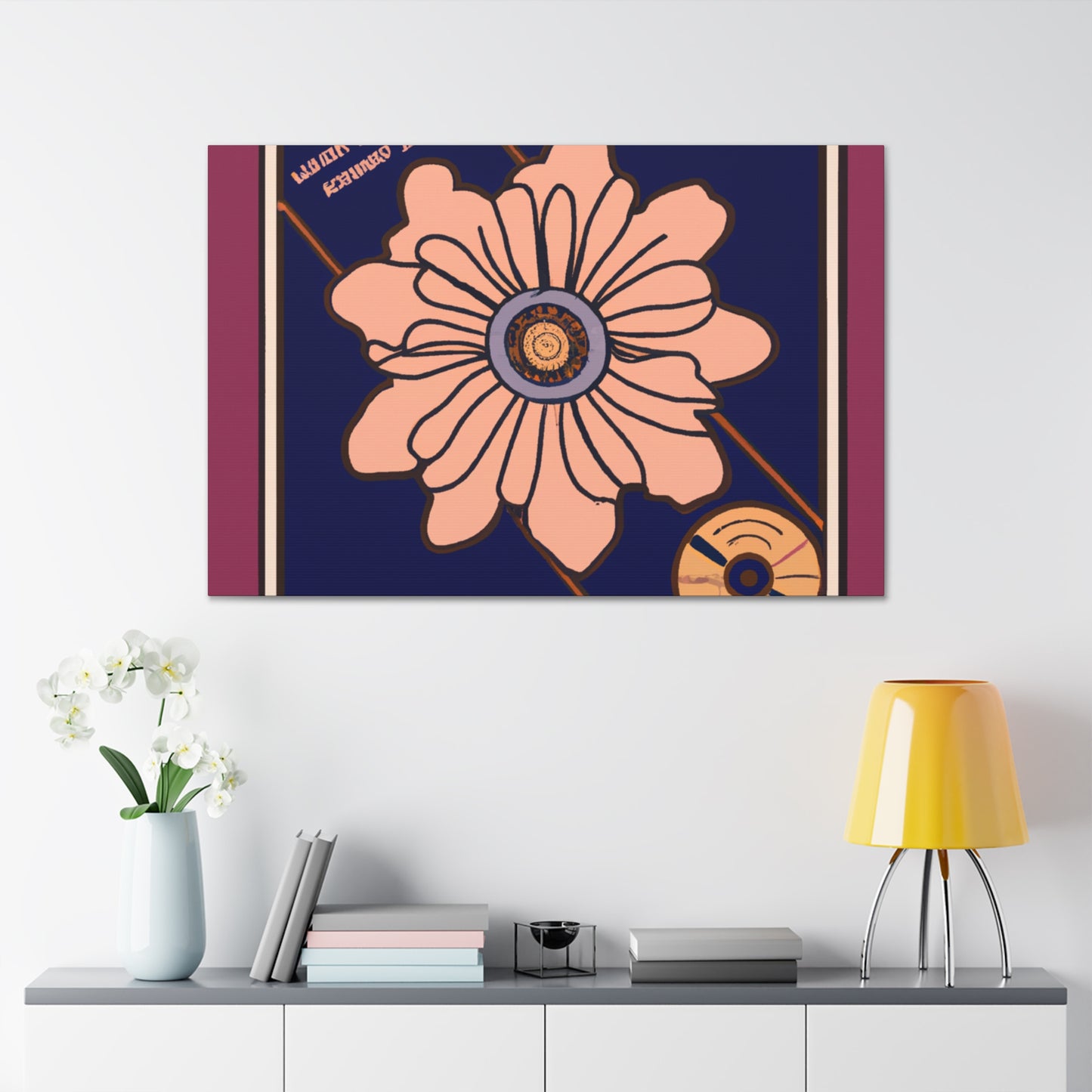 Smiling Bandicoot. - Floral Canvas