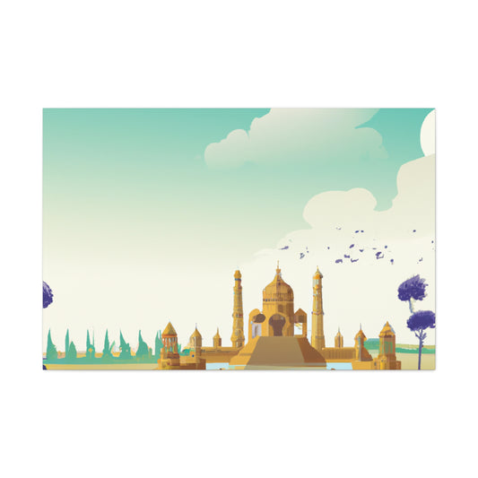 Mahatma Gandhi - Destination India - Canvas