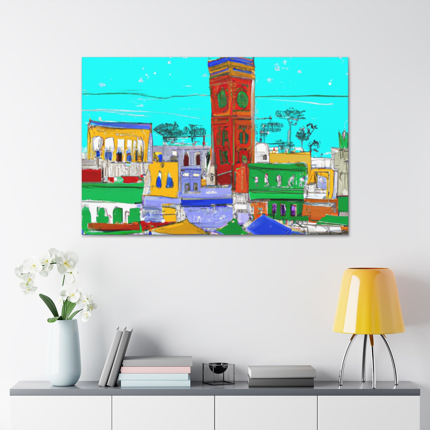 A'Sanienja Taviour - Morraco - Canvas