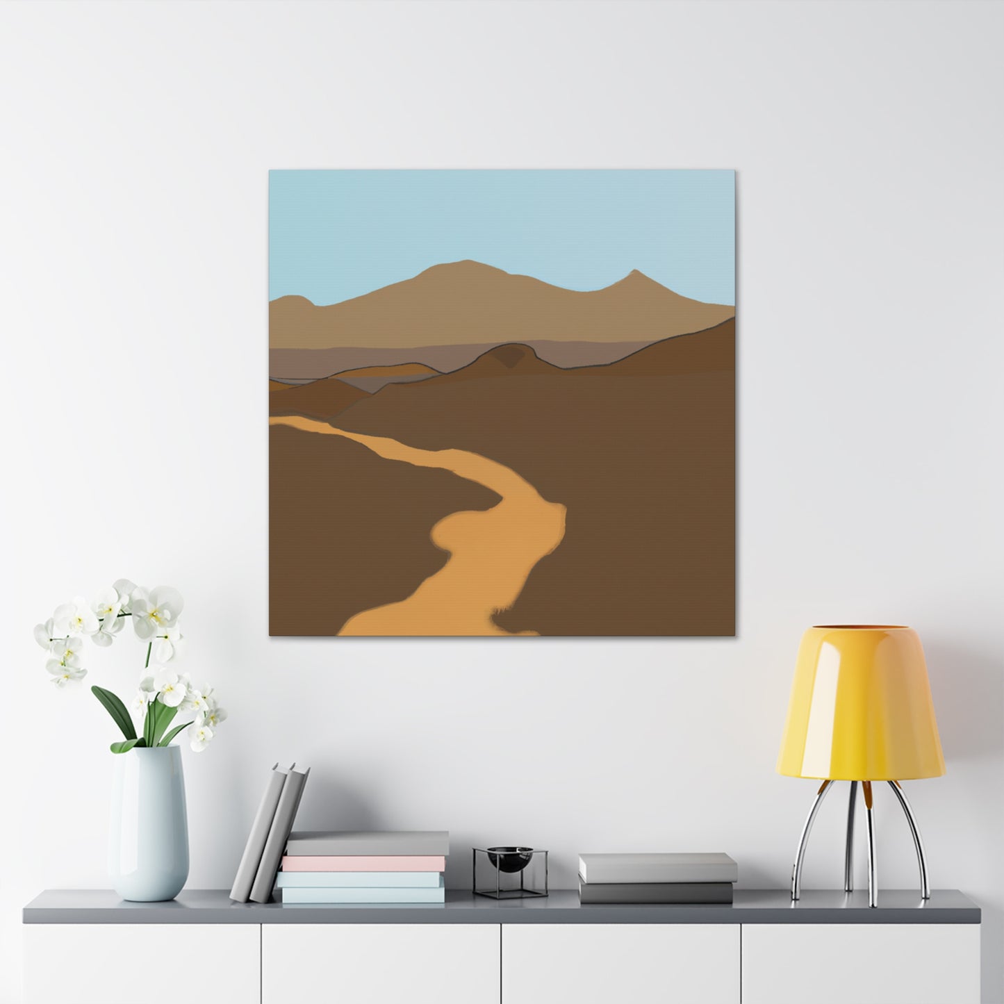 Desert Mirage - Landscape - Canvas