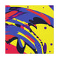 Lime Eden - Abstract - Canvas
