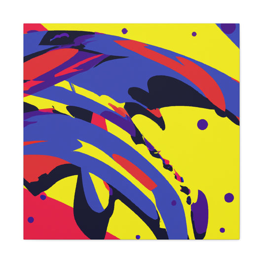 Lime Eden - Abstract - Canvas