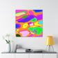 The Swirling Wave - Abstract - Canvas