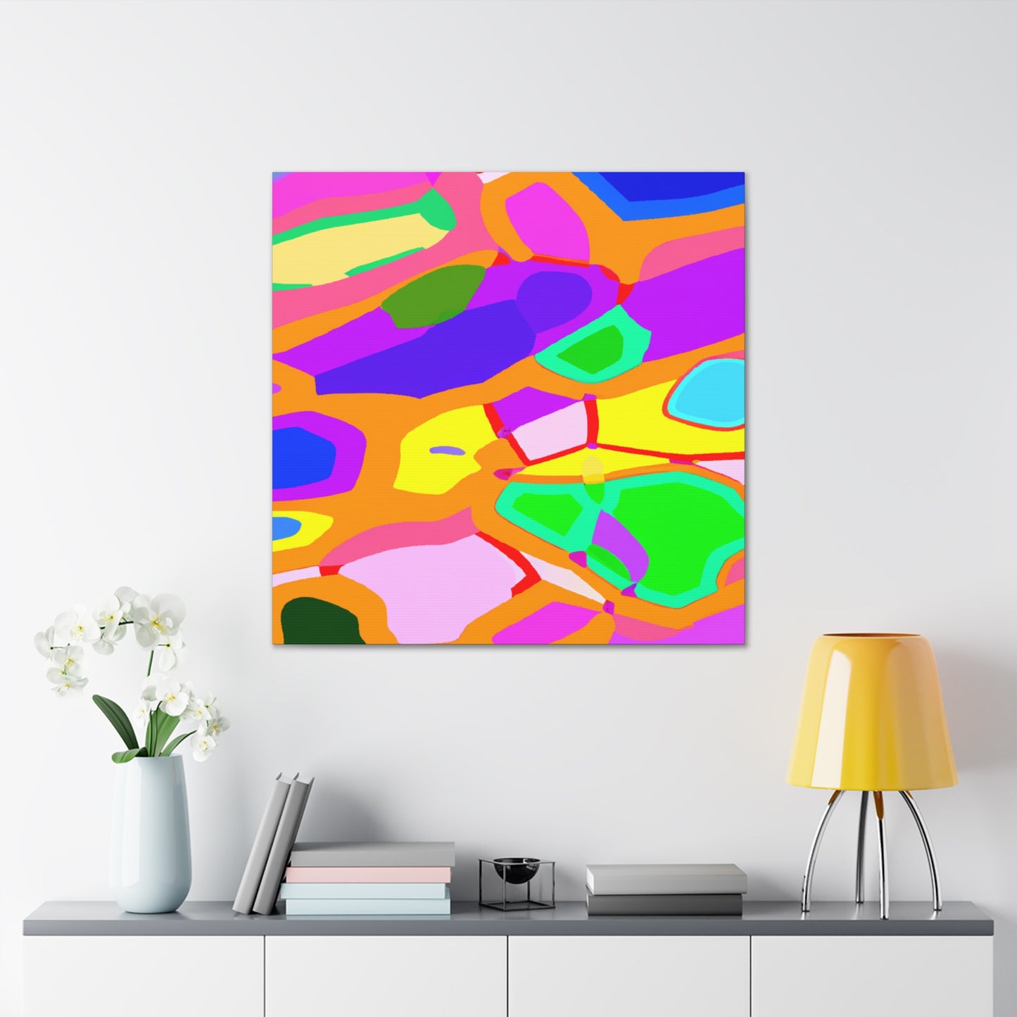 The Swirling Wave - Abstract - Canvas