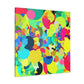 AquaVermilion - Abstract - Canvas