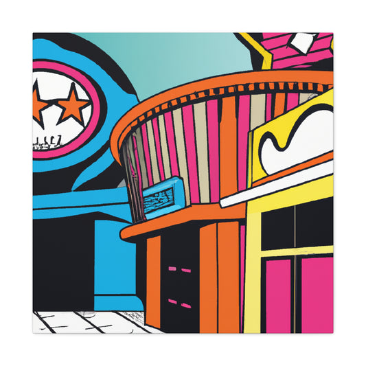 Clementine's Classic Theater - Canvas - Pop Art