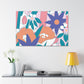 Blissful Bloom - Floral - Canvas