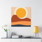 "Simple Reflections - Minimalism". - Canvas