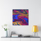 Aquabloom - Abstract - Canvas