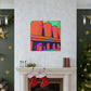 Fantasia's Orange Fifties! - Canvas - Pop Art