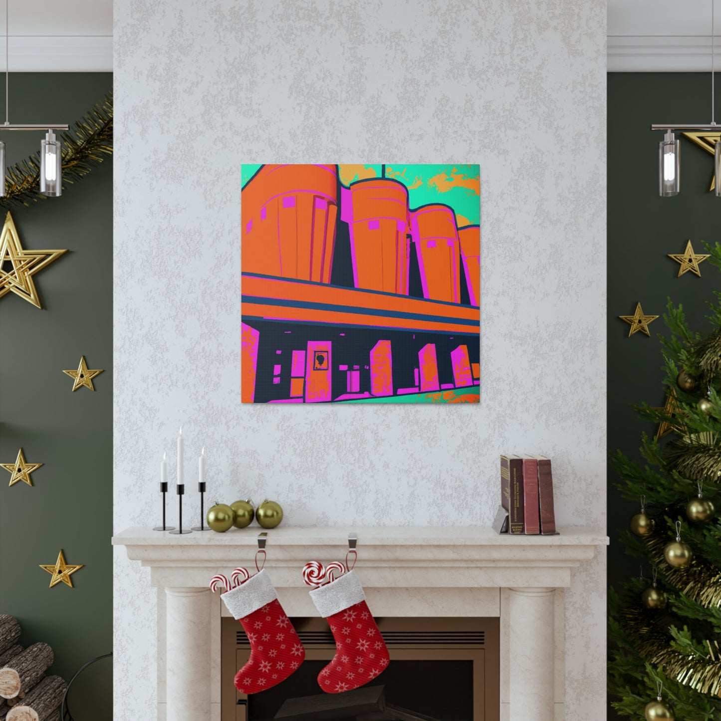 Fantasia's Orange Fifties! - Canvas - Pop Art
