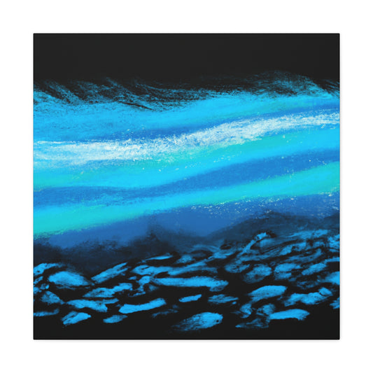 Art Deco Illusion - Vintage Contemporary - Canvas