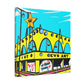 Sock-Hop-A-Round. - Pop Art Canvas