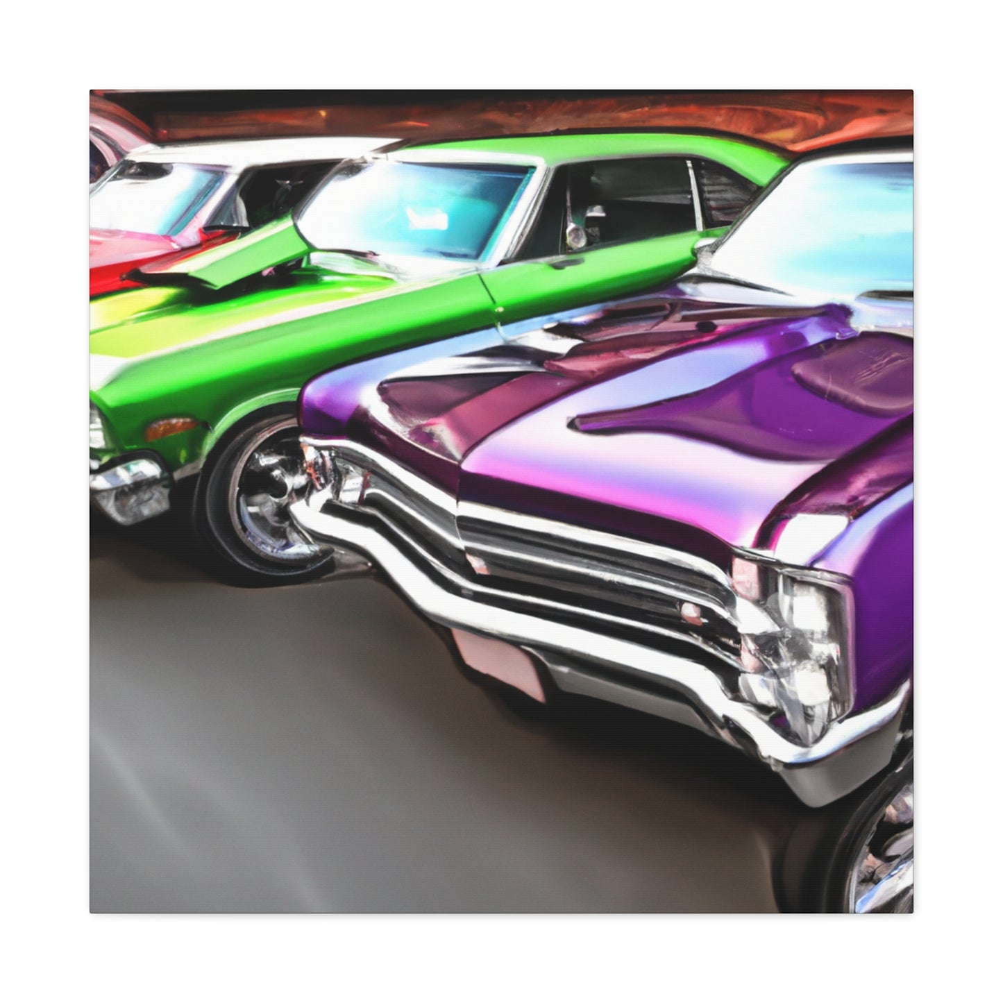 "Auto Grill - Automobile Canvas