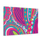 Flamenose! - Abstract Retro Design Canvas