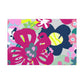"Petals of Passage" - Floral Canvas