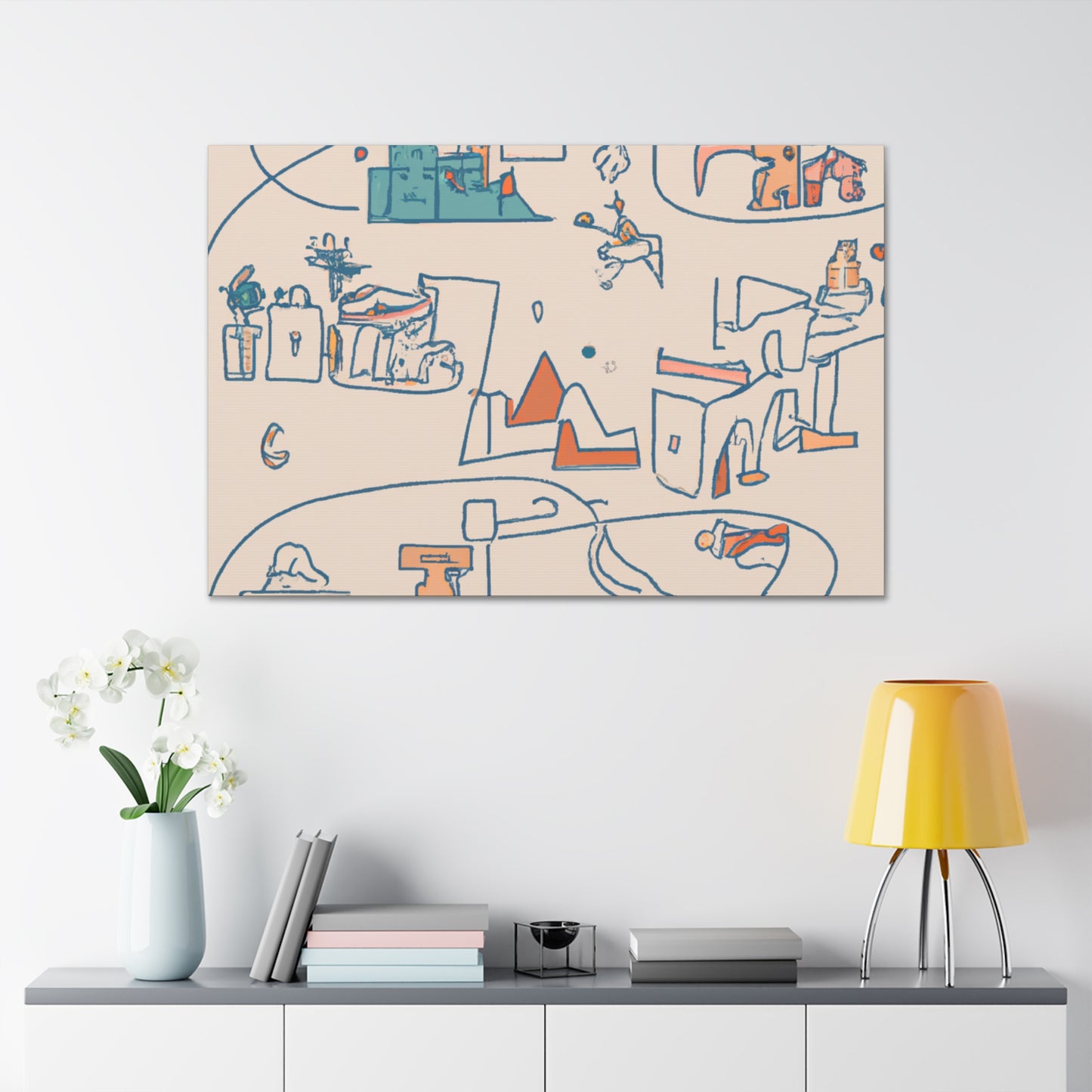 Twilight Radiance - Minimalism - Canvas