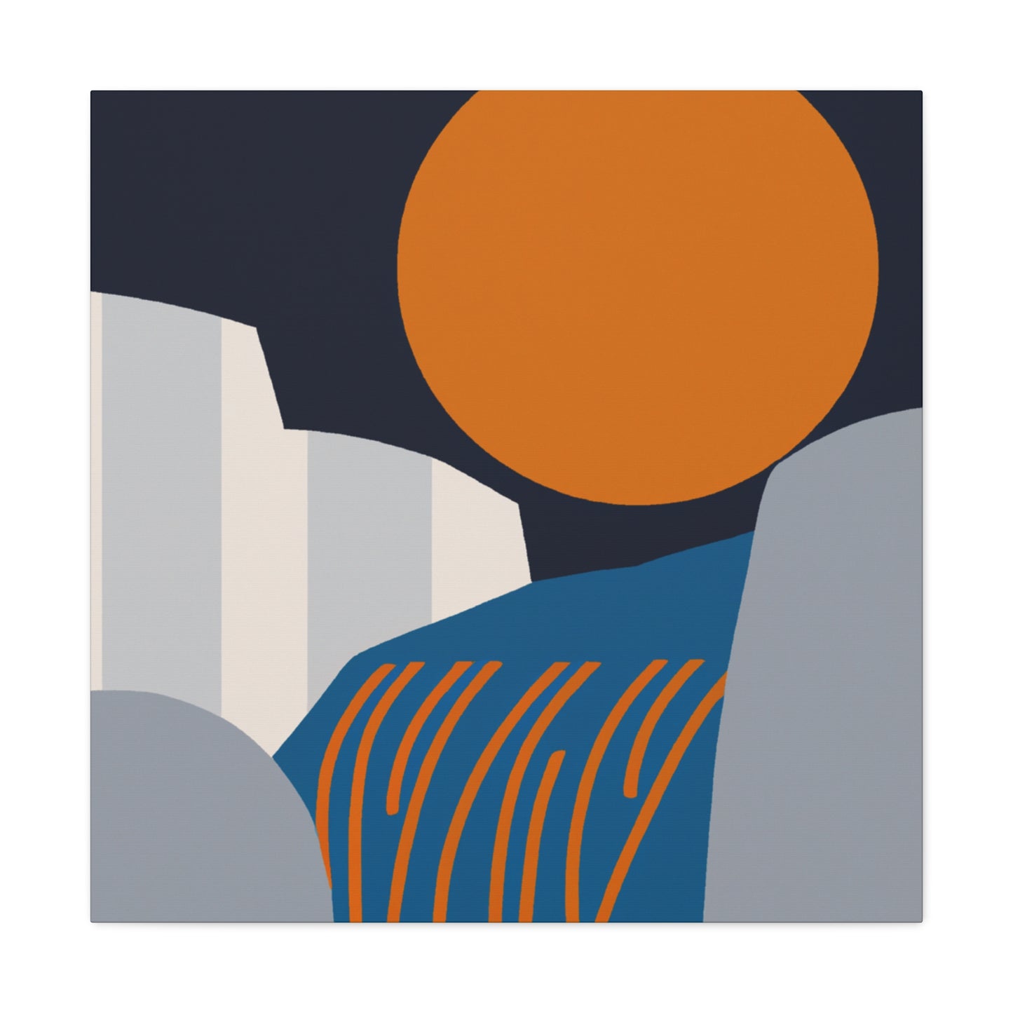 "Bold Formalism - Midcentury" - Canvas