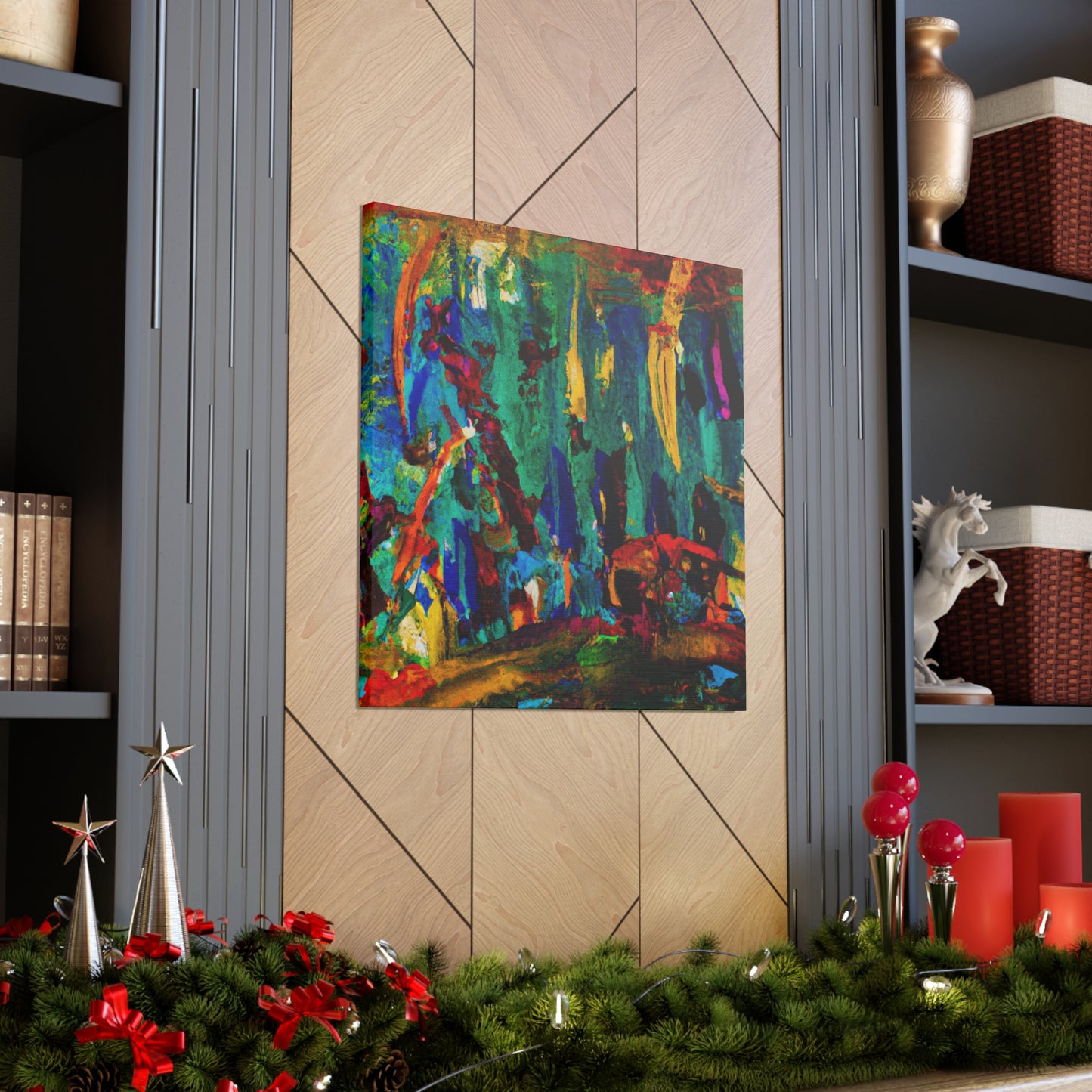 Jungle- Abstract Canvas