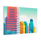 Rainbow Jungle - South America - Canvas