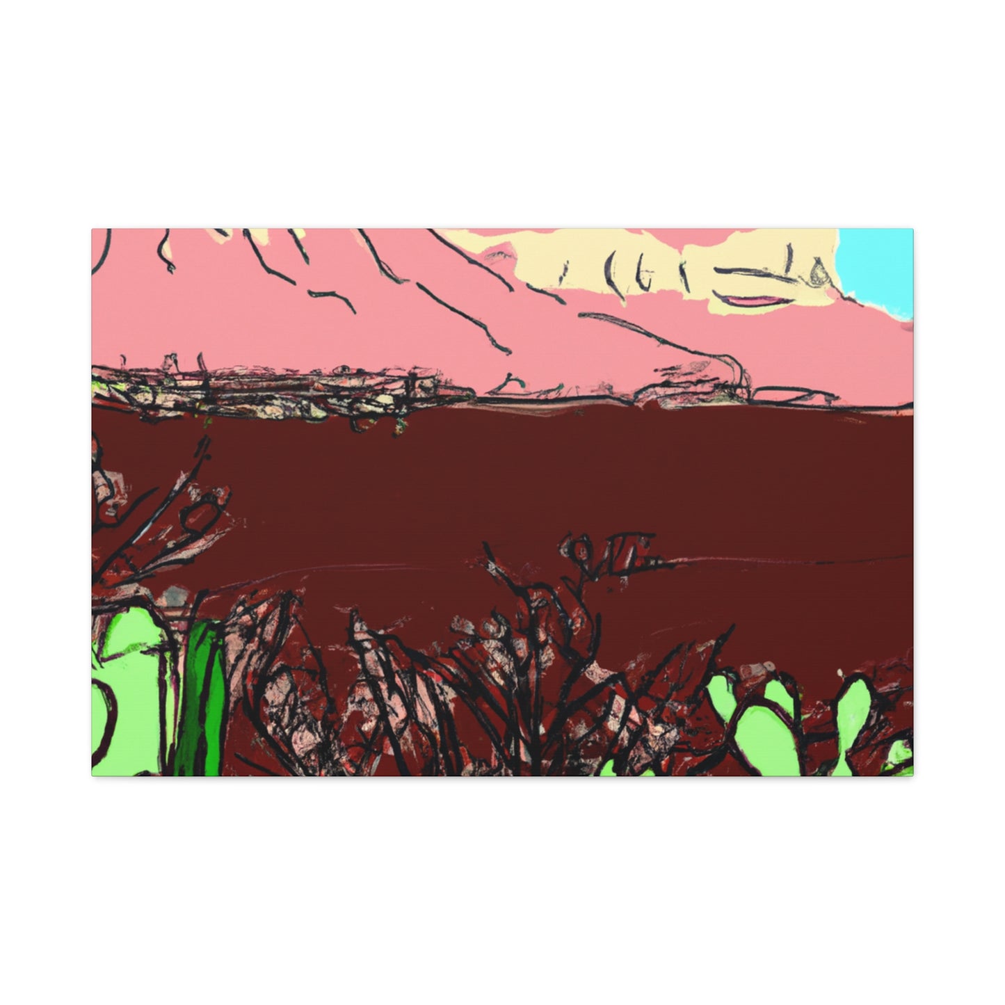 Sandwave Landscape - Canvas