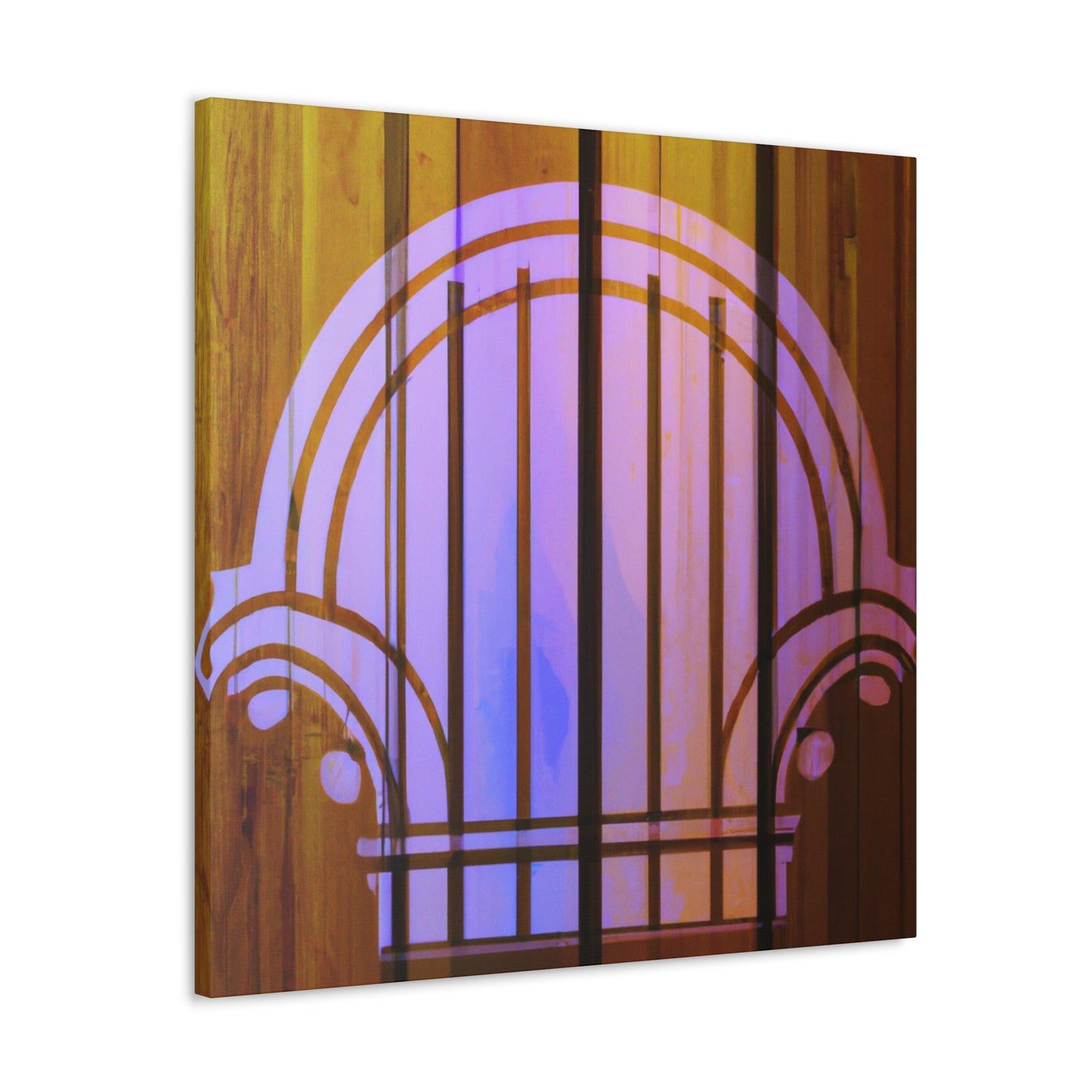 Geo-Deco-  Art Deco Canvas