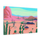 Cactustone Landscape - Canvas