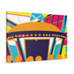Rock-O-Rama Roller Rink - Canvas Pop Art